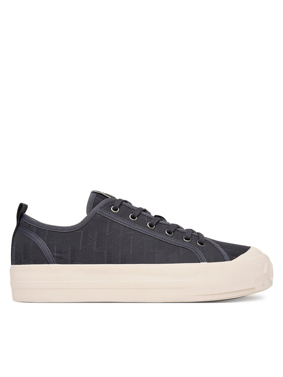 KARL LAGERFELD Trampki Kampus Max V KL50526 Granatowy