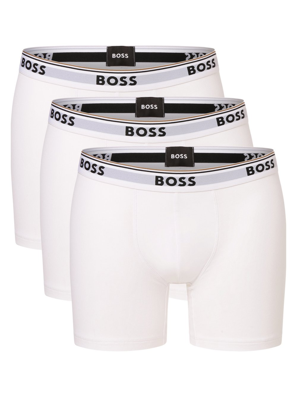 BOSS Obcisłe bokserki pakowane po 3 szt. Mężczyźni Bawełna biały, XL