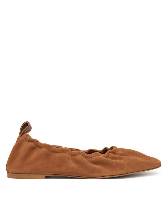 Pepe Jeans Baleriny Poppy Basic PLS10430 Brązowy