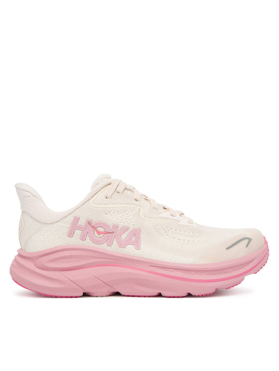 Hoka Buty do biegania Clifton 10 1168860 Écru