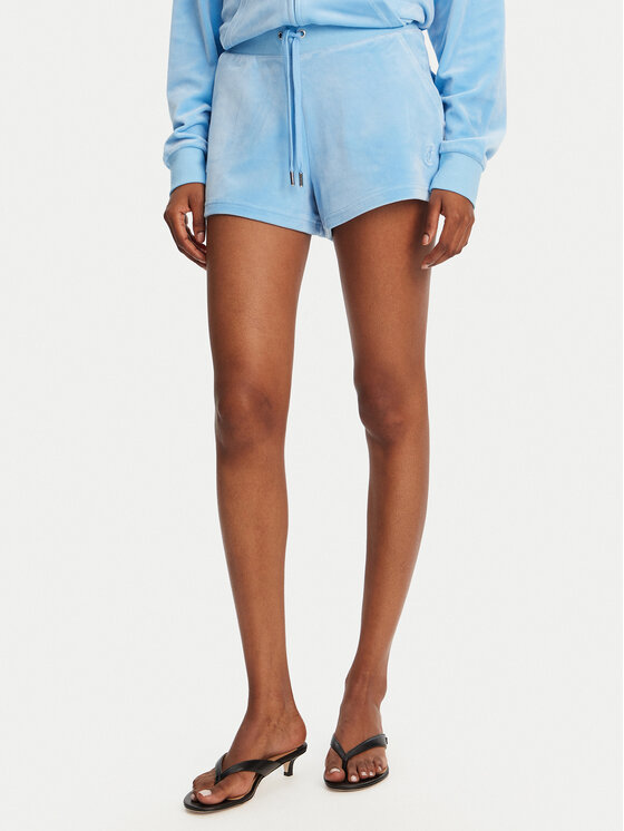 Juicy Couture Szorty sportowe Eve JCBHS224801 Niebieski Regular Fit