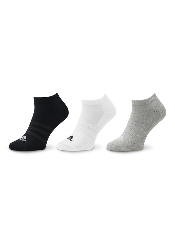adidas Stopki Cushioned Low-Cut Socks 3 Pairs IC1333 Szary