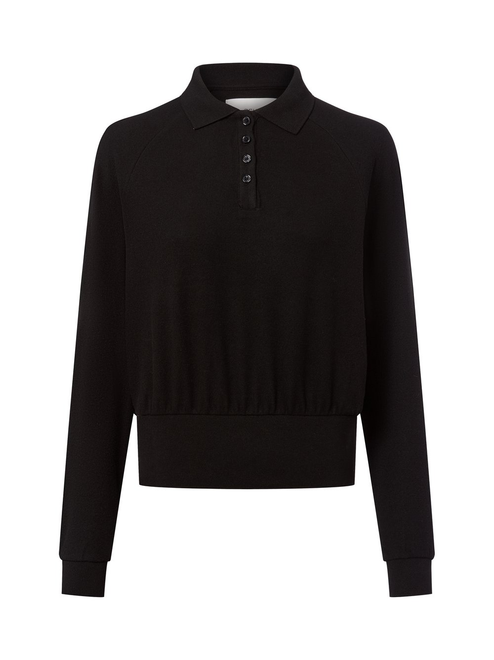 Opus Damski sweter z cienkiej dzianiny - Geigi Kobiety drobna dzianina czarny, 40