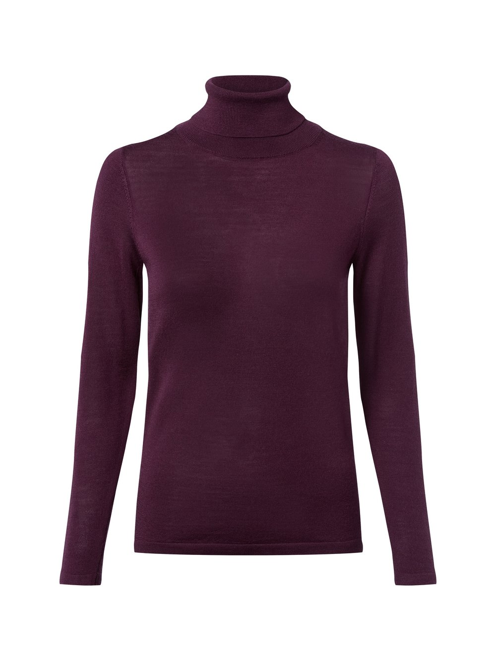 brookshire Damski sweter z golfem wykonany z wełny merynosów Kobiety drobna dzianina lila, XL
