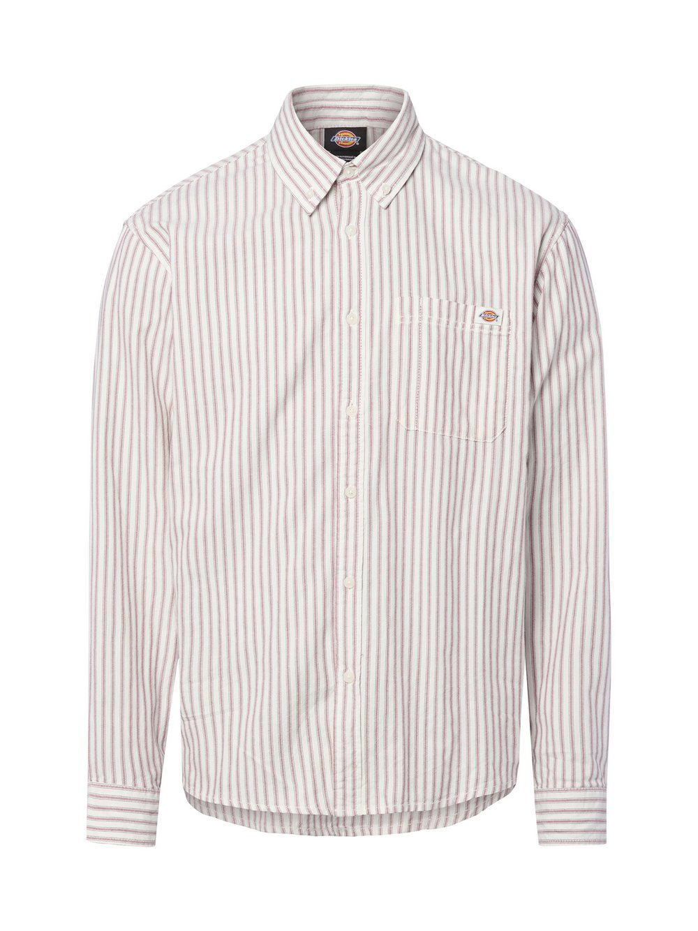 Dickies Koszula męska - Gallatin Mężczyźni Comfort Fit Bawełna biały|czerwony, S