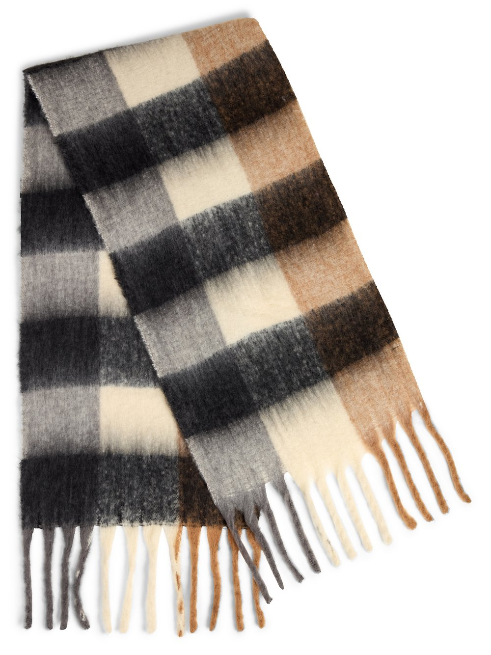 Marie Lund Szalik damski Kobiety beżowy|brązowy|czarny, ONE SIZE