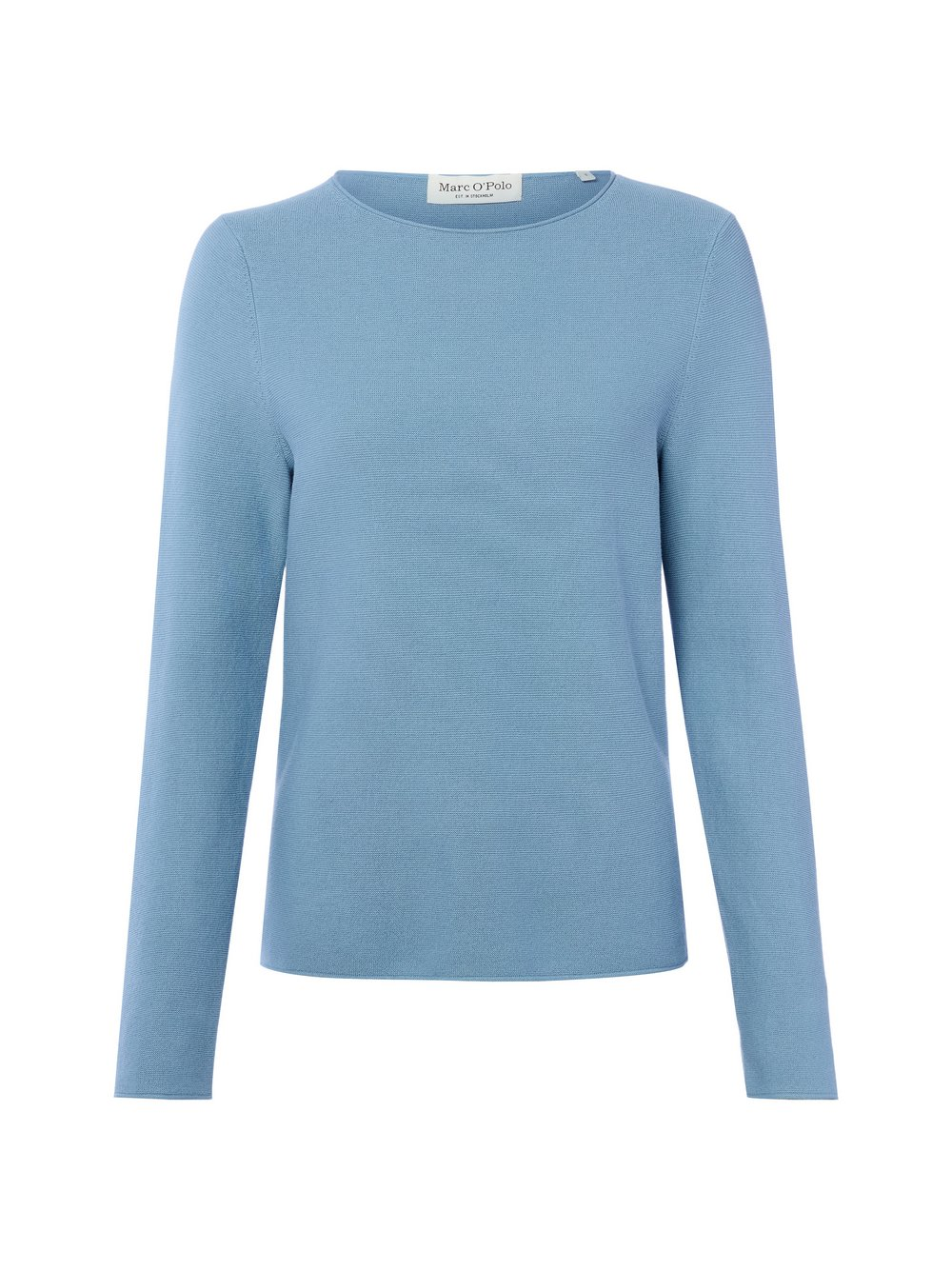 Marc O'Polo Sweter damski z dzianiny Kobiety Bawełna niebieski, XL