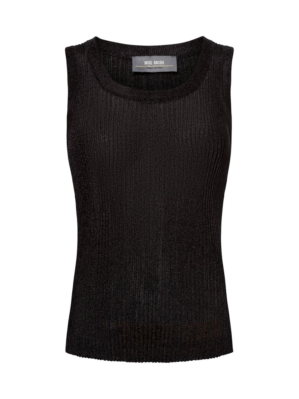 MOS MOSH Damski top z dzianiny - MMRelena Imanja Kobiety czarny, XL
