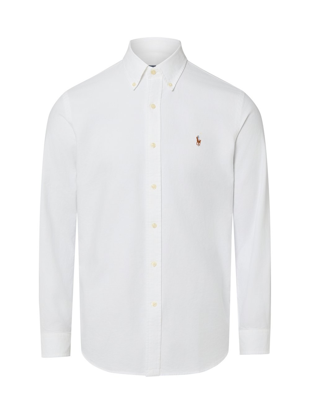 Polo Ralph Lauren Męska koszula casual Mężczyźni Modern Fit Bawełna biały, XL