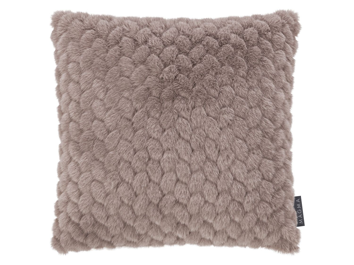 MAGMA Poszewka na poduszkę MINK (Taupe, 50 x 50 cm) miniaturka
