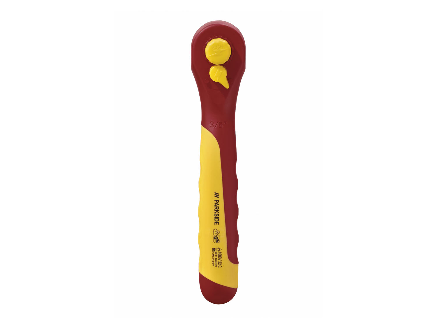 PARKSIDE® Zestaw bitów i nasadek / zestaw nasadek / grzechotka 3/8", 1000 V (Grzechotka 10 mm 3/8“)