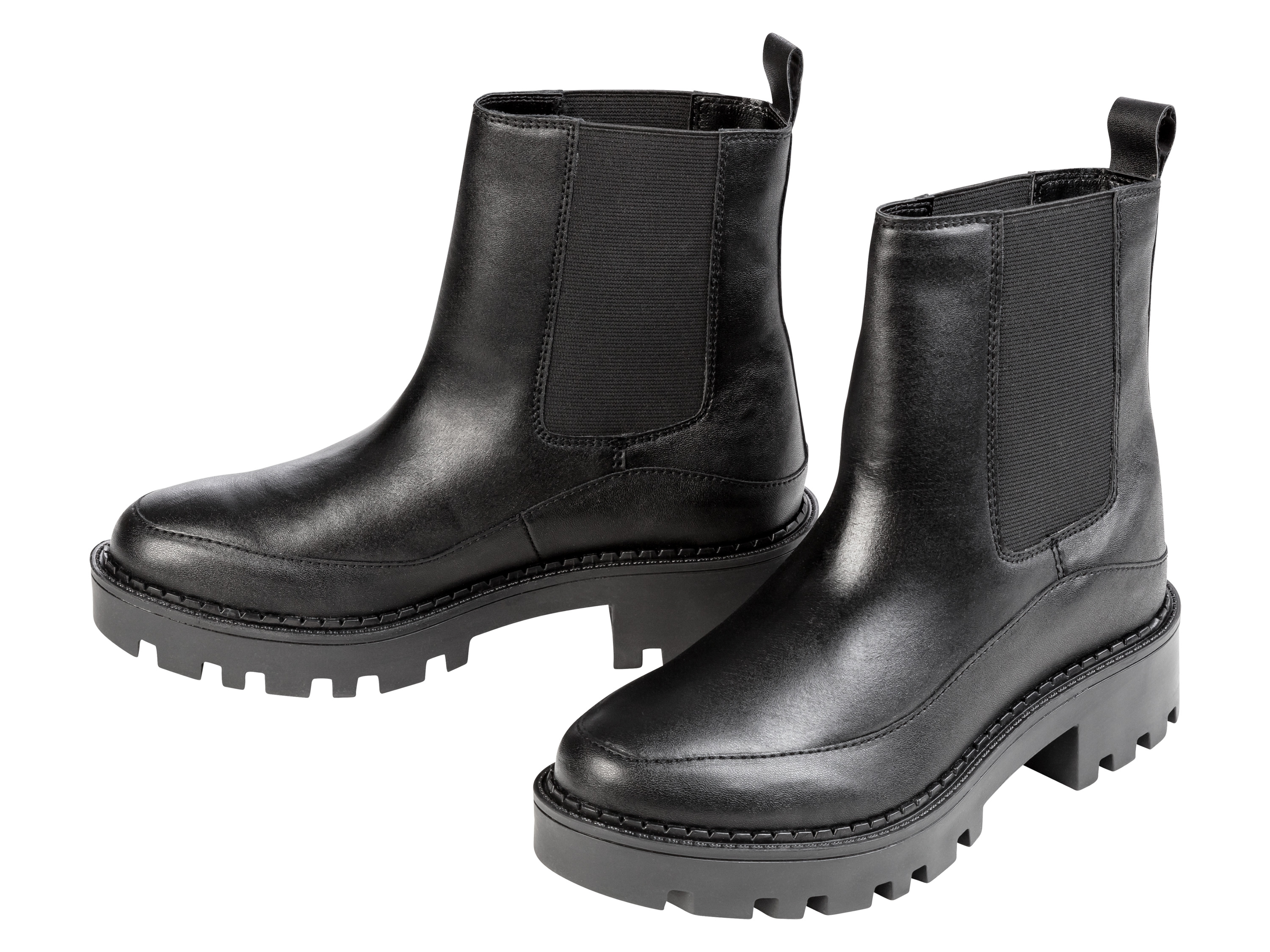 esmara® Botki Chelsea damskie (Czarny, 36) miniaturka