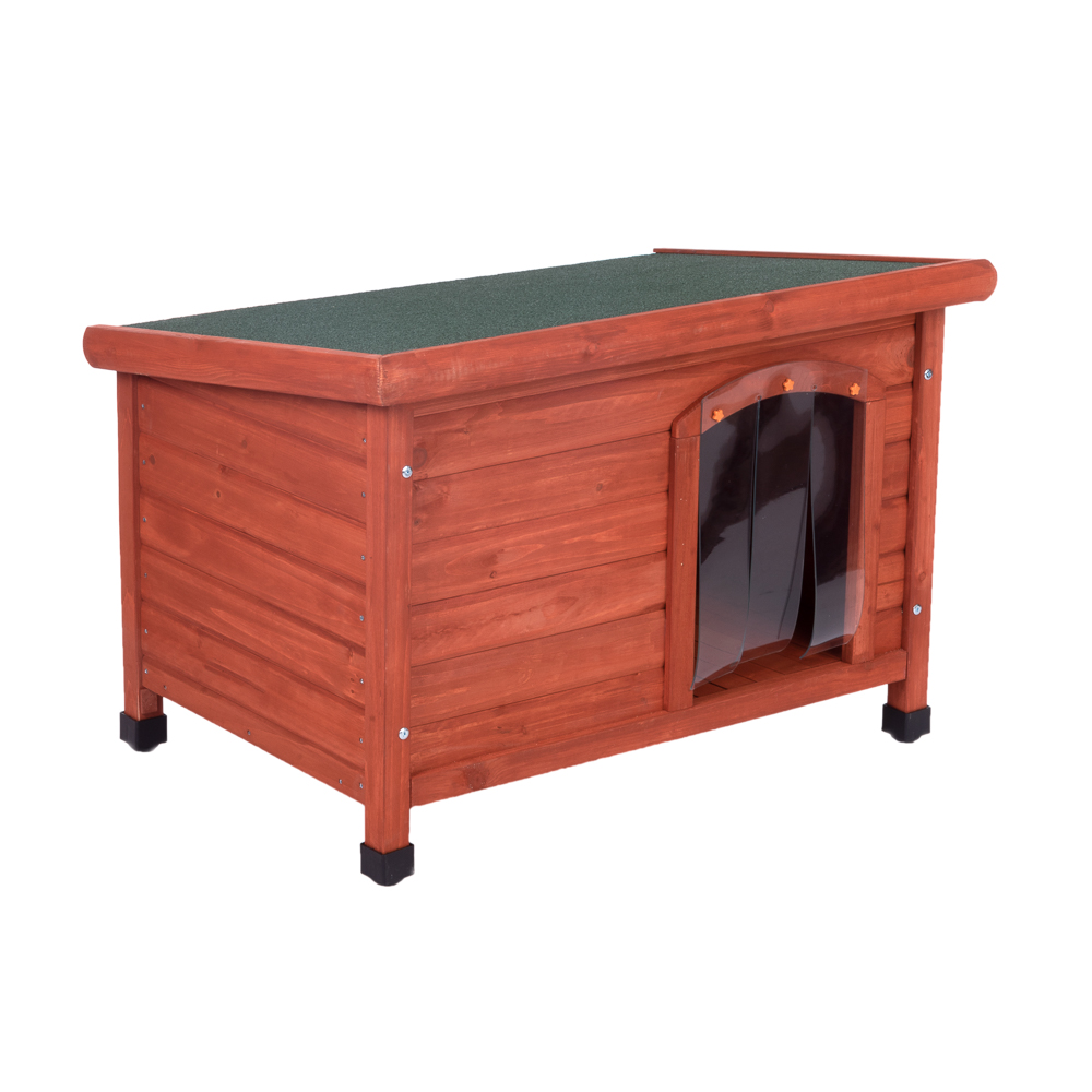 Buda dla psa Woody z płaskim dachem - S: szer. x gł. x wys.: 85 x 57 x 58 cm miniaturka