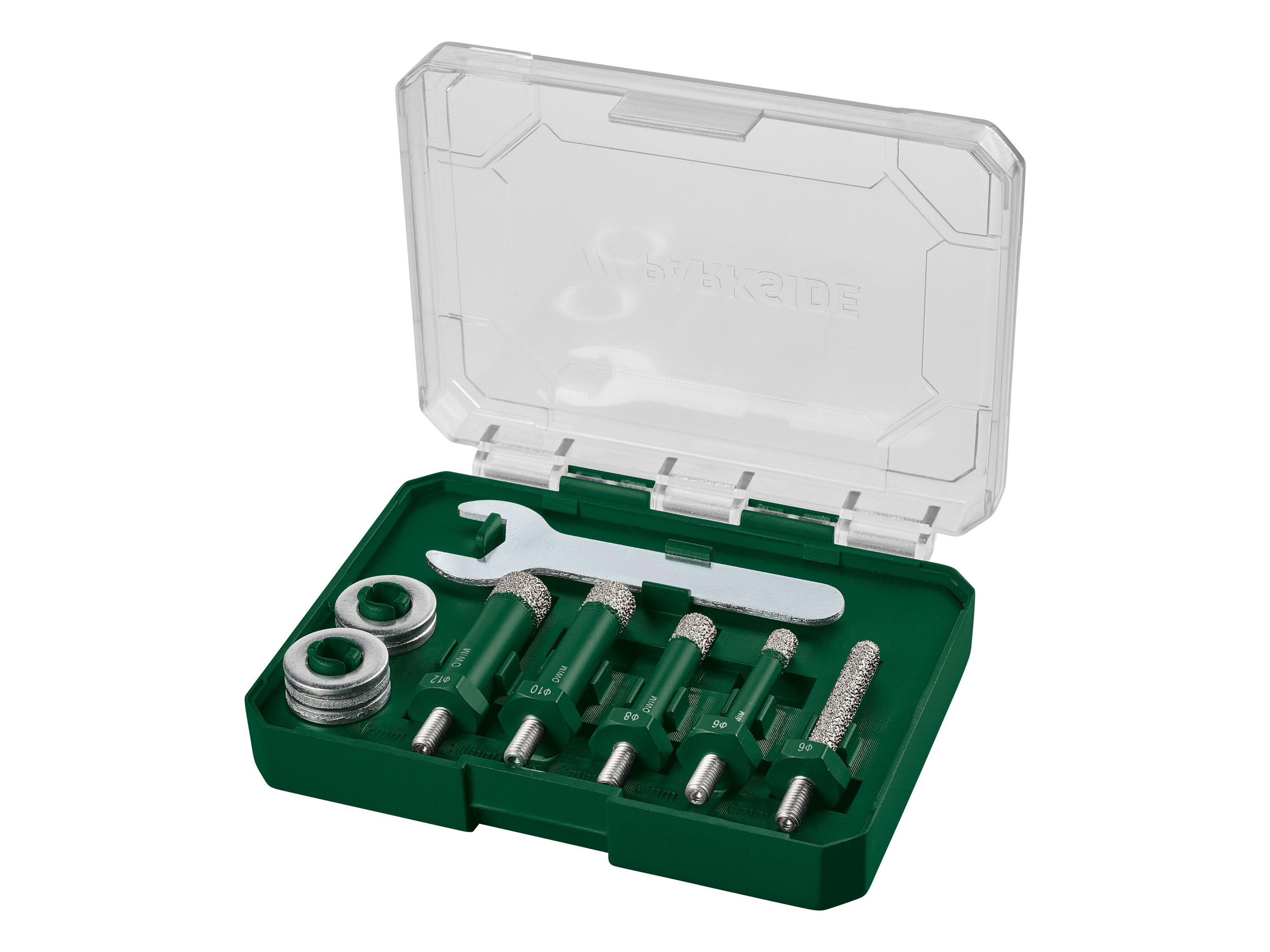PARKSIDE® Zestaw 5 wierteł diamentowych do płytek (Wiertła do płytek M5)