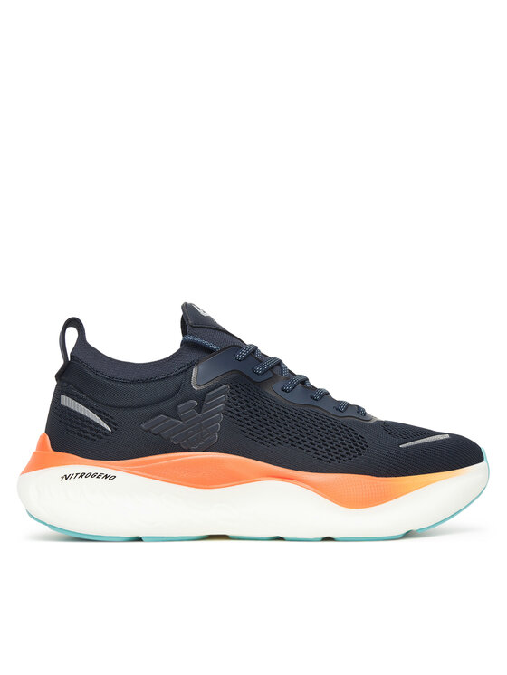 EA7 Emporio Armani Sneakersy X8X246 XK443 MZ216 Granatowy