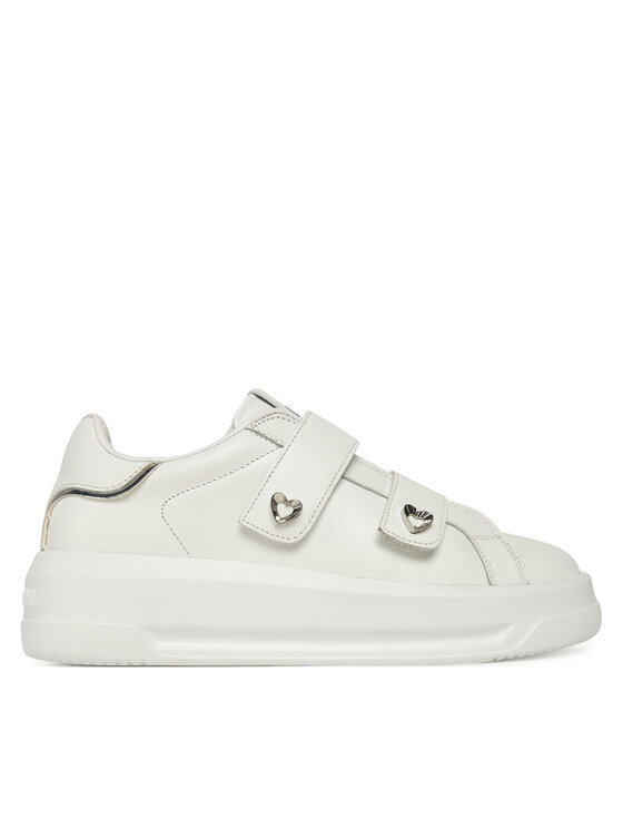 LOVE MOSCHINO Sneakersy JA15325G0NIA610B Biały