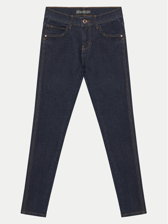Guess Jeansy J3YA16 D4CA0 Niebieski Skinny Fit
