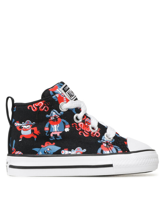 Converse Trampki Chuck Taylor All Star Street Mid 772728C Kolorowy