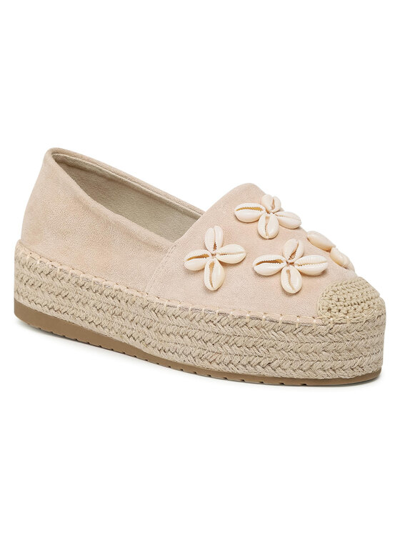 DeeZee Espadryle WSS20391-01 Beżowy miniaturka