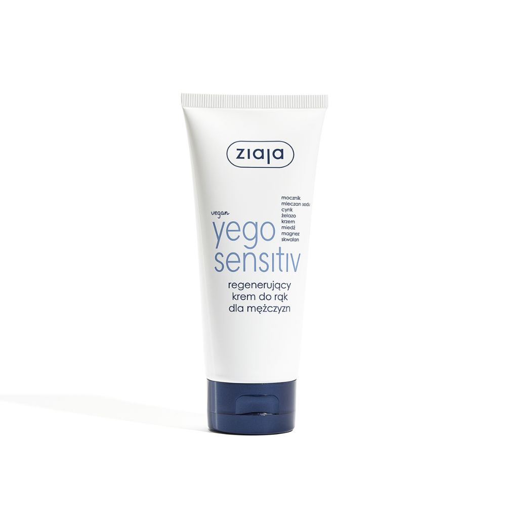 Ziaja Yego Sensitiv regenerujący krem do rąk dla mężczyzn 75 ml