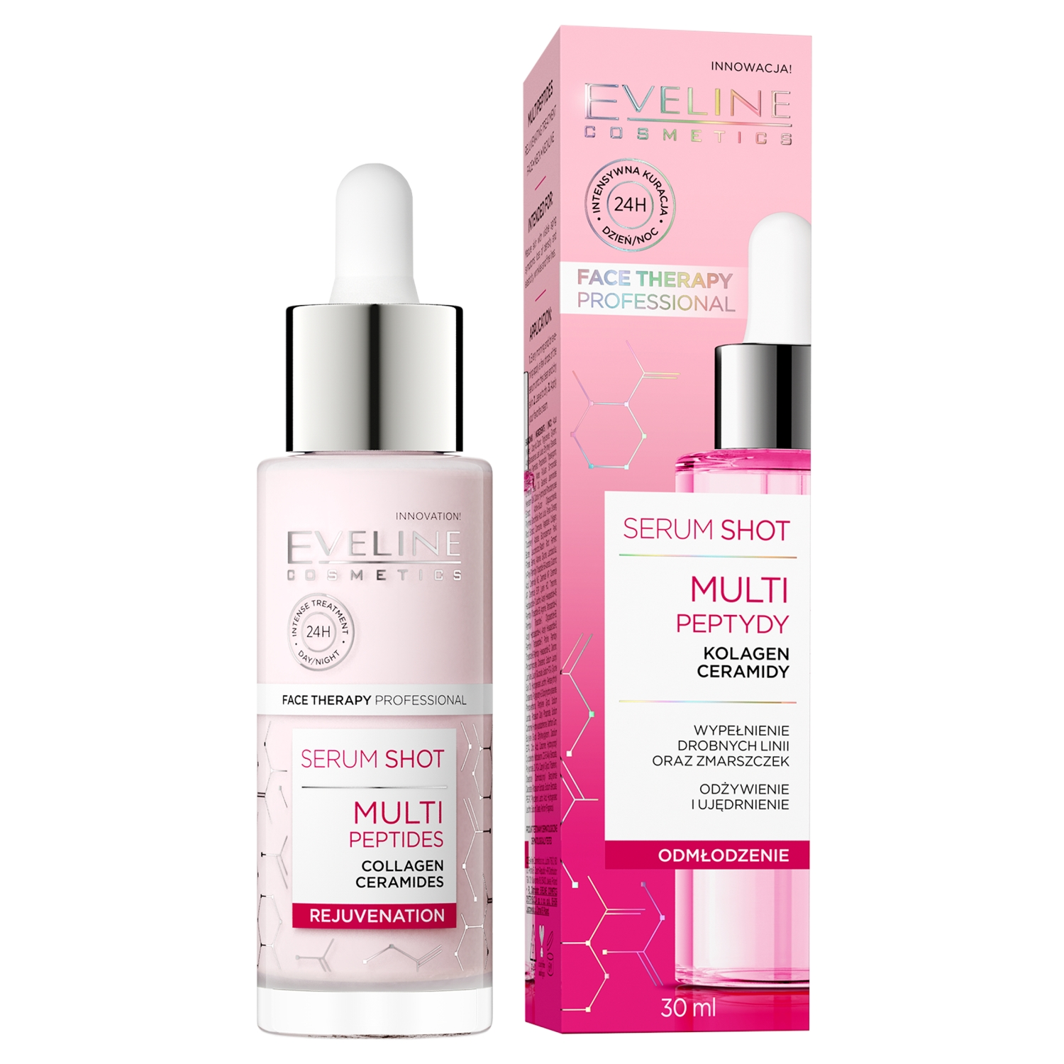 Serum Shot Kuracja odmładzająca, multipeptydy