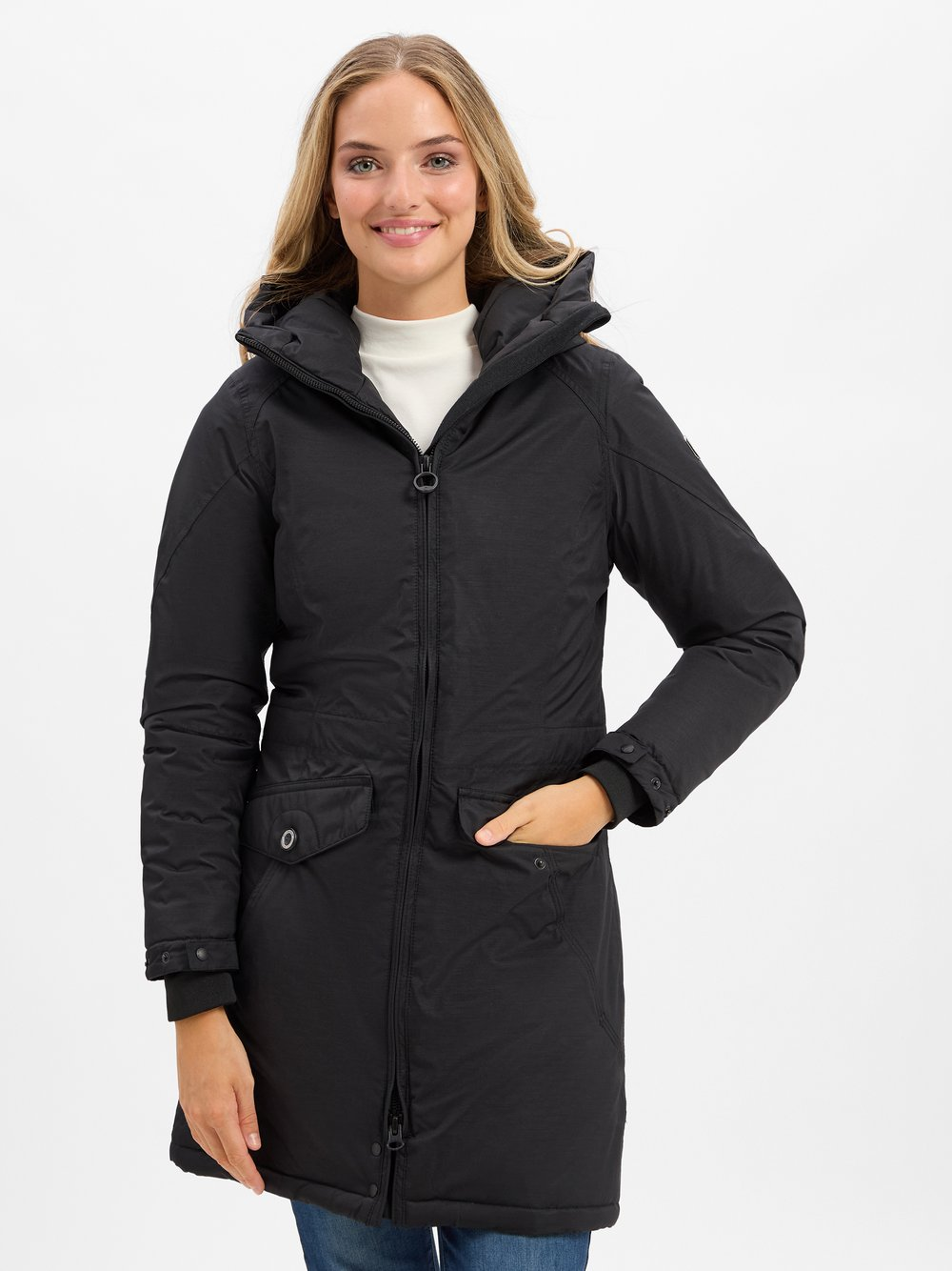Wellensteyn Damska parka funkcyjna Kobiety czarny, XS