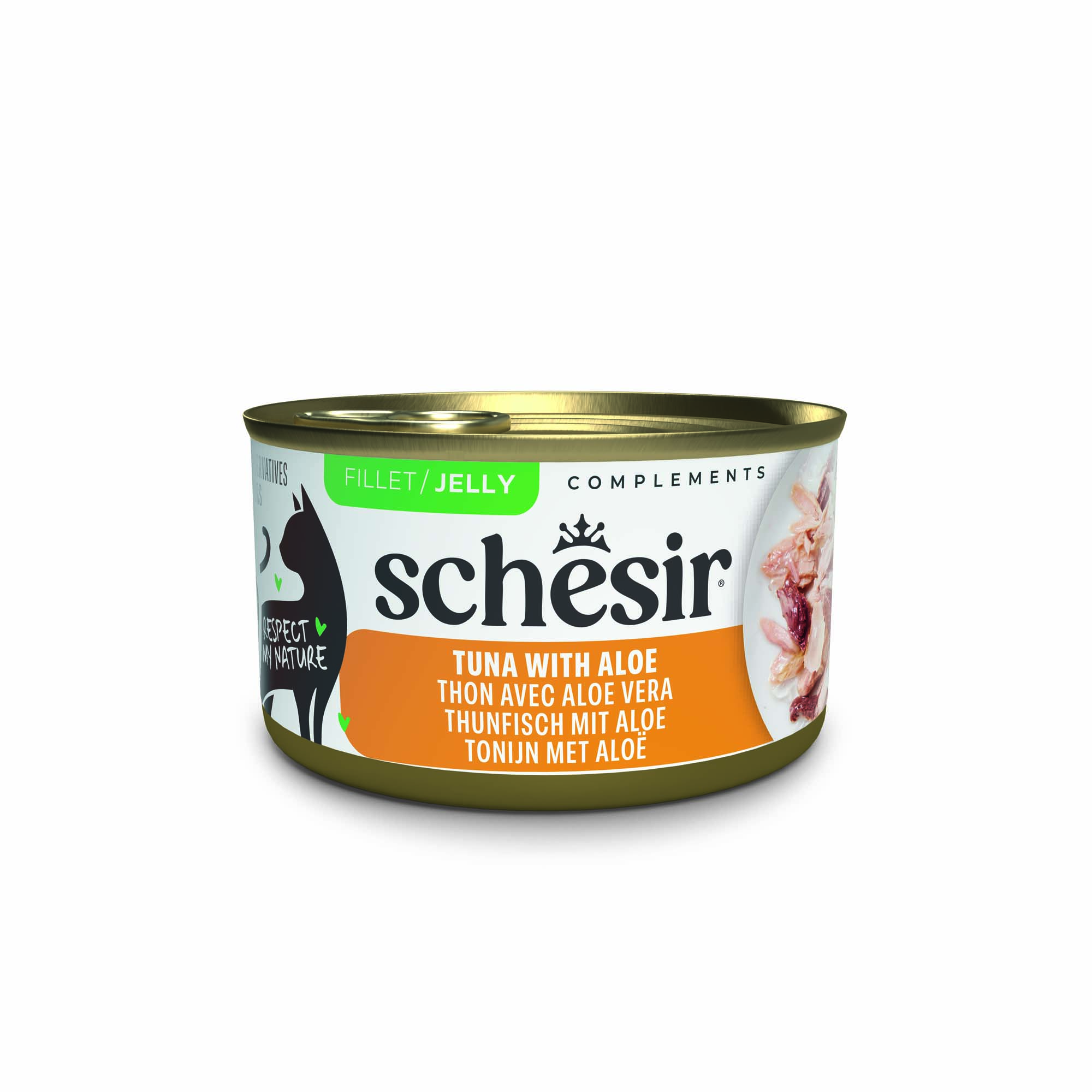 Korzystny pakiet Schesir Complements w galarecie, 24 x 70 g - Tuńczyk z aloesem