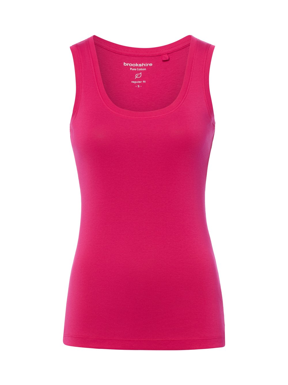 brookshire Top damski Kobiety Bawełna wyrazisty róż, M