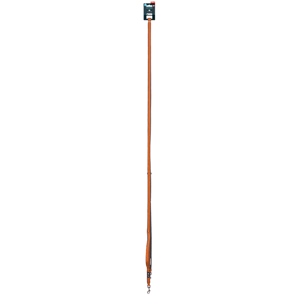 Petlando Outdoor smycz 3 m, pomarańczowa - Rozmiar S: 300 cm długość, 15 mm szerokość