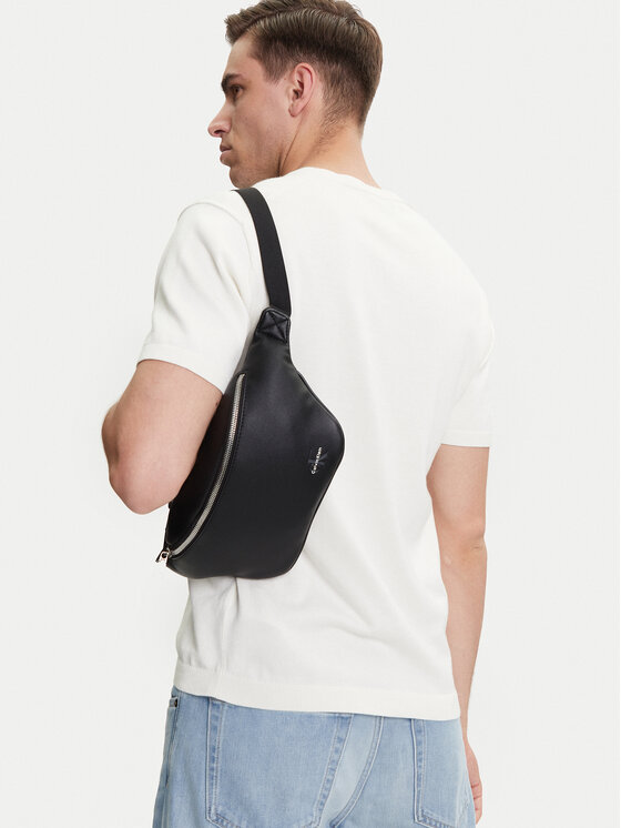 Calvin Klein Jeans Nerka Mono Logo Waistbag 38 LV04G3012G Czarny