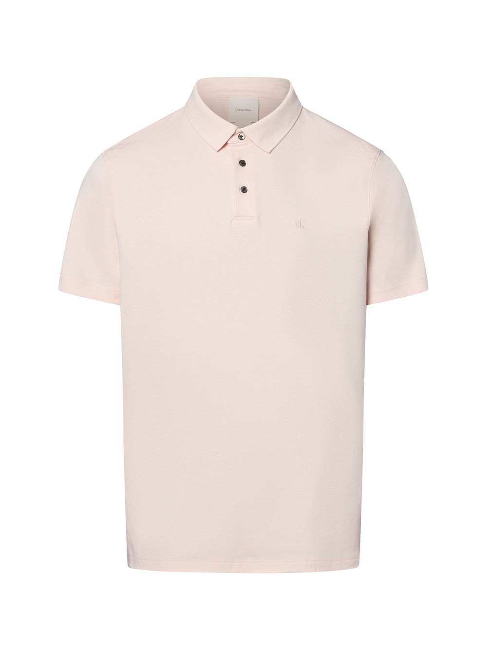 Calvin Klein Męska koszulka polo Mężczyźni Bawełna różowy, L