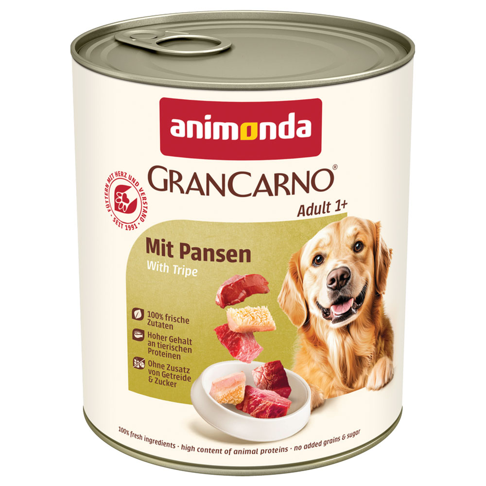 Megapakiet animonda GranCarno Original Adult, 24 x 800 g - Żwacze