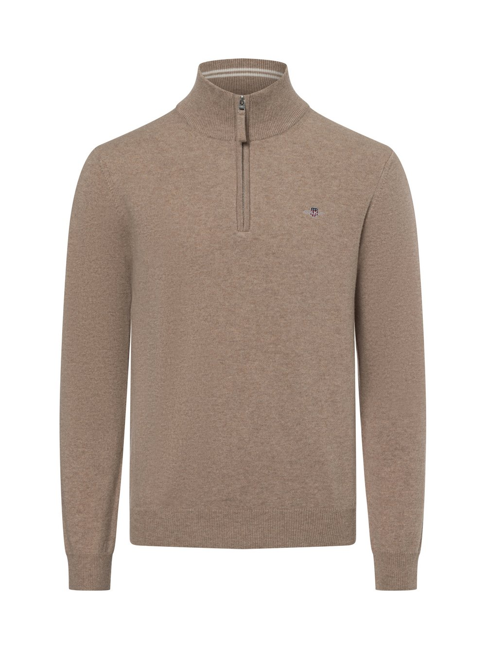 Gant Sweter męski Mężczyźni Wełna beżowy, XXL