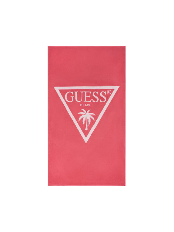 Guess Ręcznik plażowy E5GZ14 SG00P Różowy