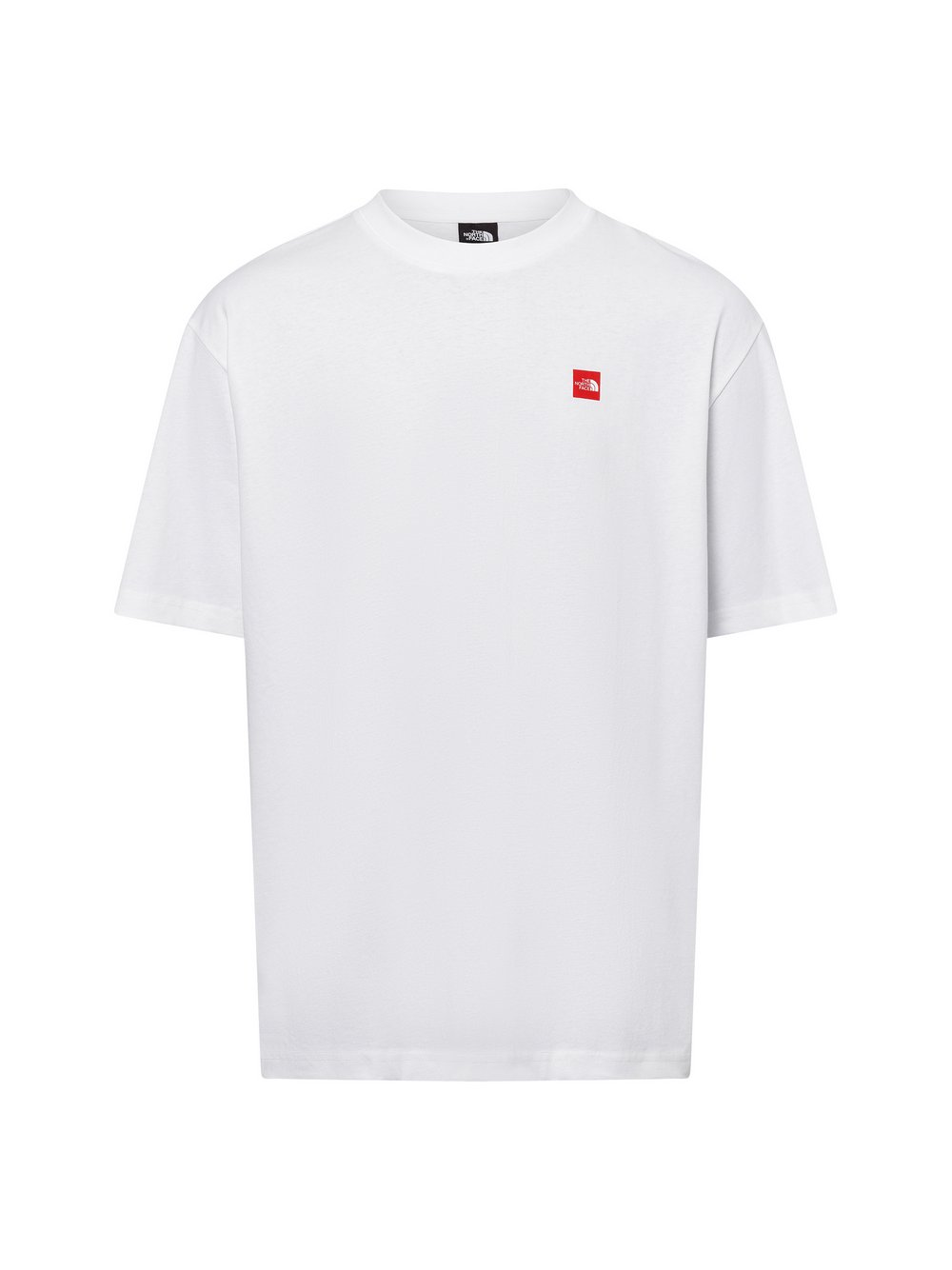 The North Face Koszulka męska Mężczyźni Bawełna biały|czerwony, L