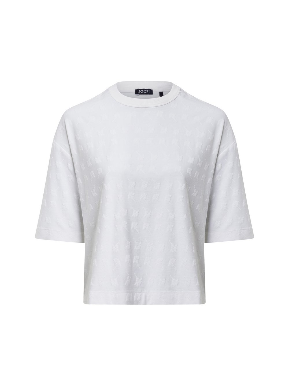 JOOP! Koszulka damska - Tiana Kobiety Bawełna biały, 40