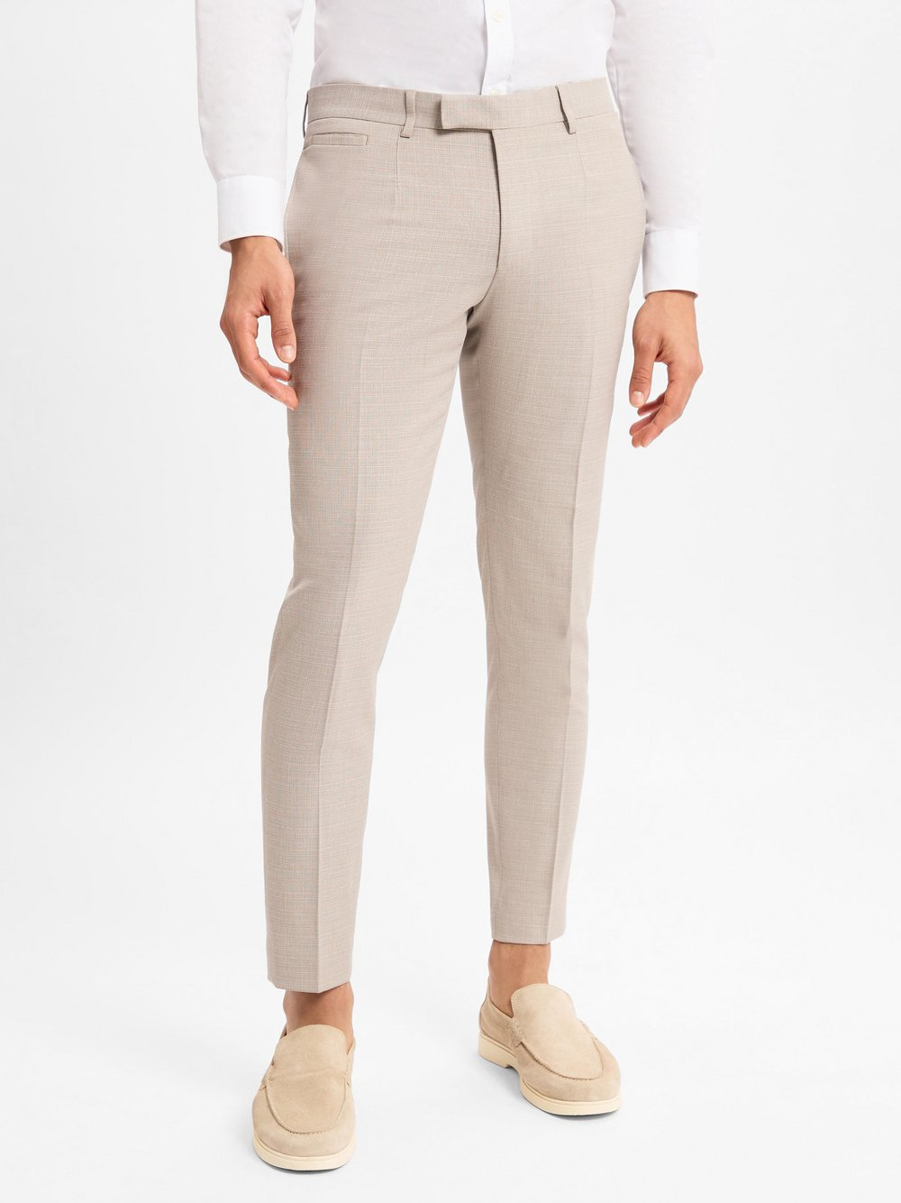 Strellson Spodnie - Kynd3 Mężczyźni Slim Fit beżowy, 46