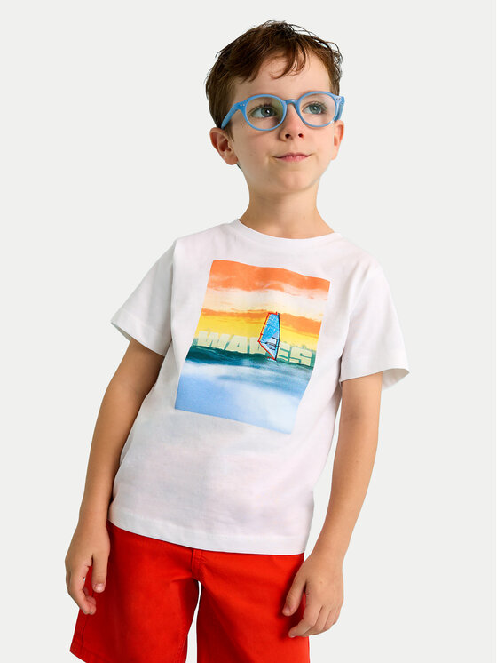 Mayoral Komplet t-shirtów 3049 Kolorowy Regular Fit