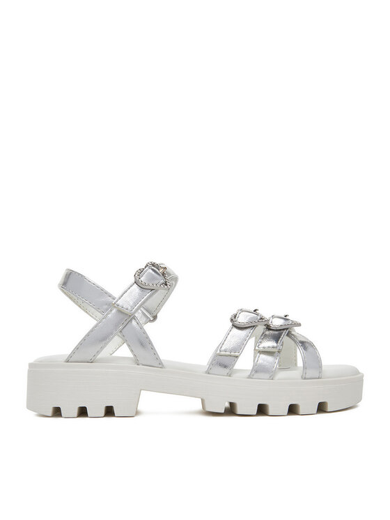 Juicy Couture Sandały CS6278-06 Srebrny