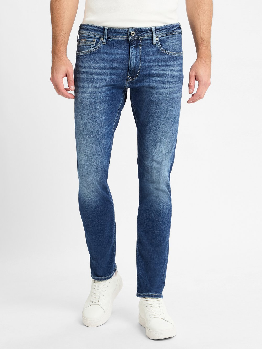 Pepe Jeans Jeansy Mężczyźni Bawełna niebieski, 33-34