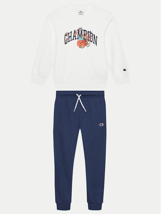 Champion Dres 307111 Biały Regular Fit