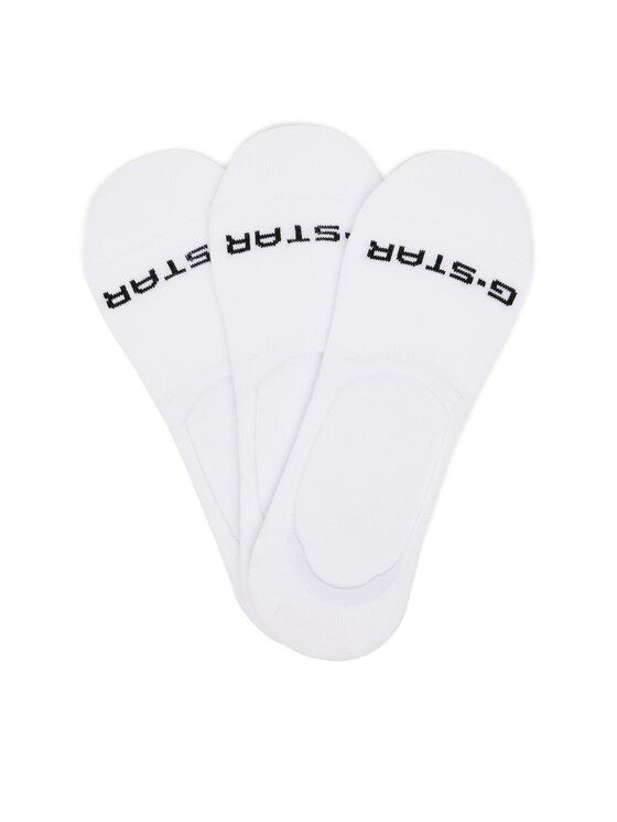 G-Star Raw Stopki AS_G-STAR_S_124_SS25 (3-PACK) Biały