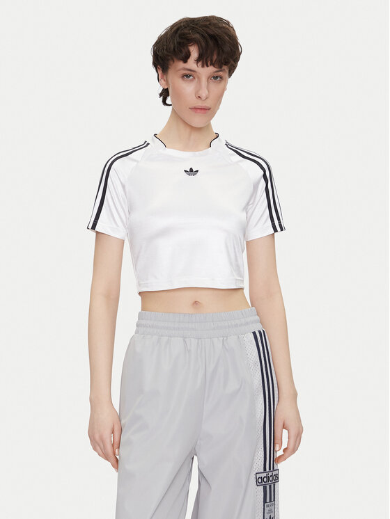 adidas T-Shirt adicolor Teamgeist Baby JD0269 Biały Slim Fit