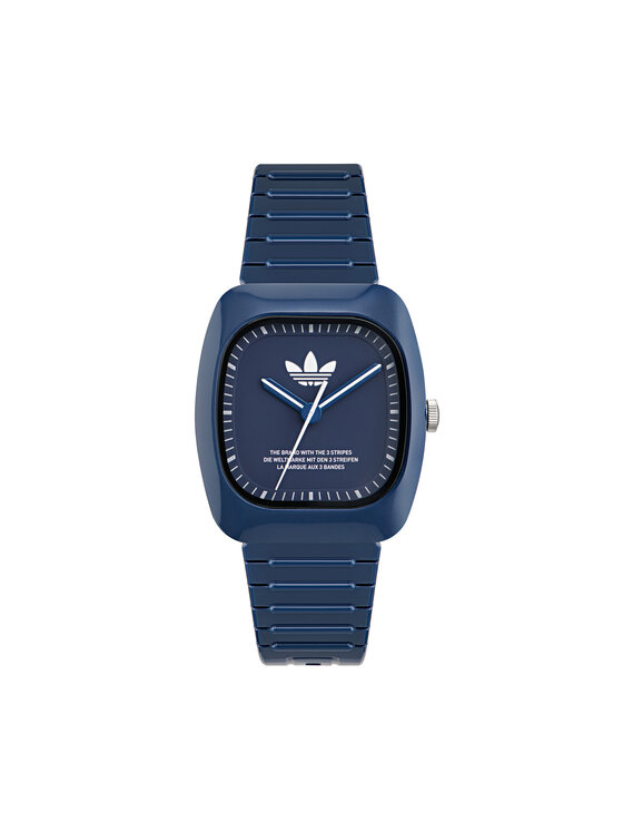 adidas Originals Zegarek Retro Wave One AOSY24029 Niebieski