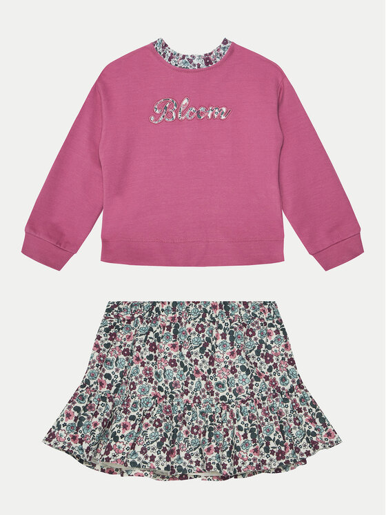OVS Komplet bluza i spódniczka 2143167 Różowy Regular Fit