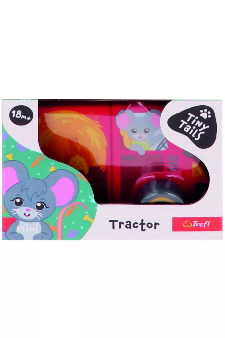 Zabawka drewniana - Traktor Tiny Tails TREFL