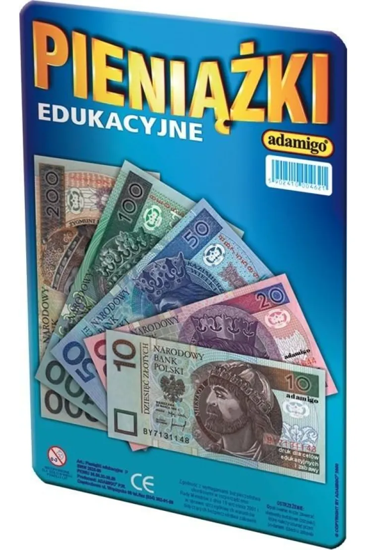 Pieniążki edukacyjne. Złote