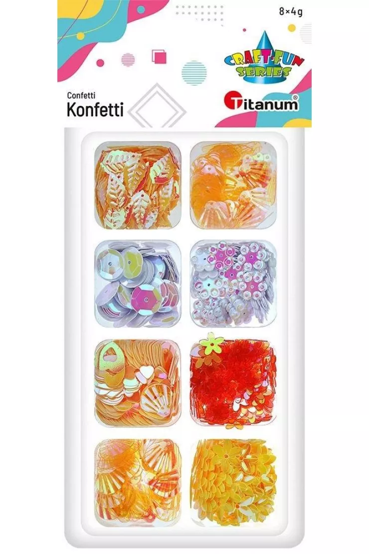 Konfetti Craft-Fun zestaw