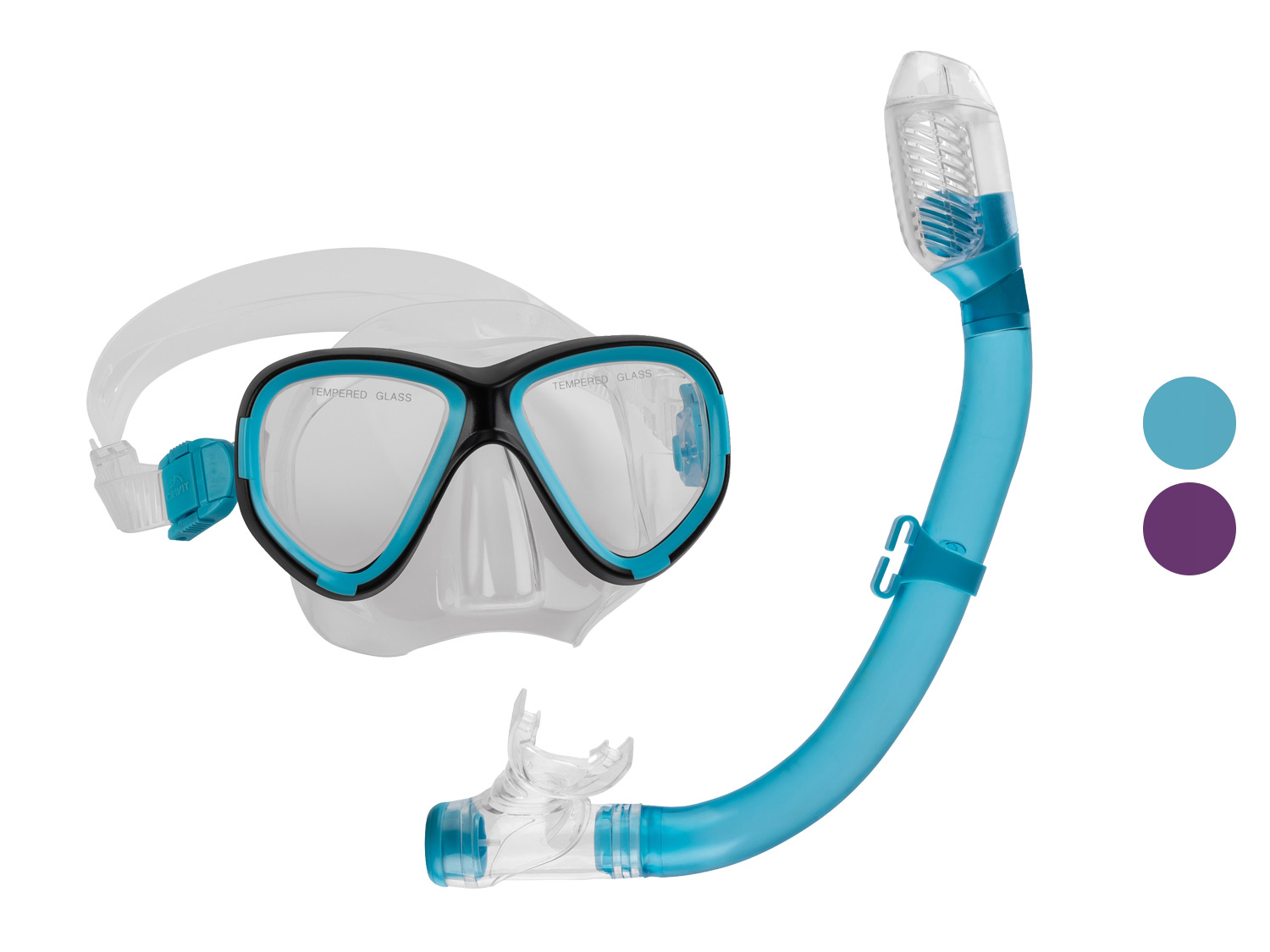 CRIVIT Zestaw do snorkelingu dla dzieci miniaturka