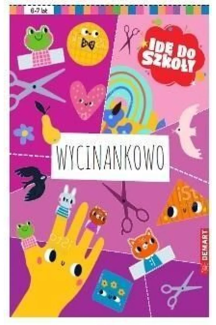 Idę do szkoły. Wycinankowo